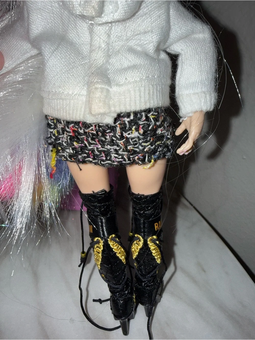 Rainbow High doll locker xtra top & purse